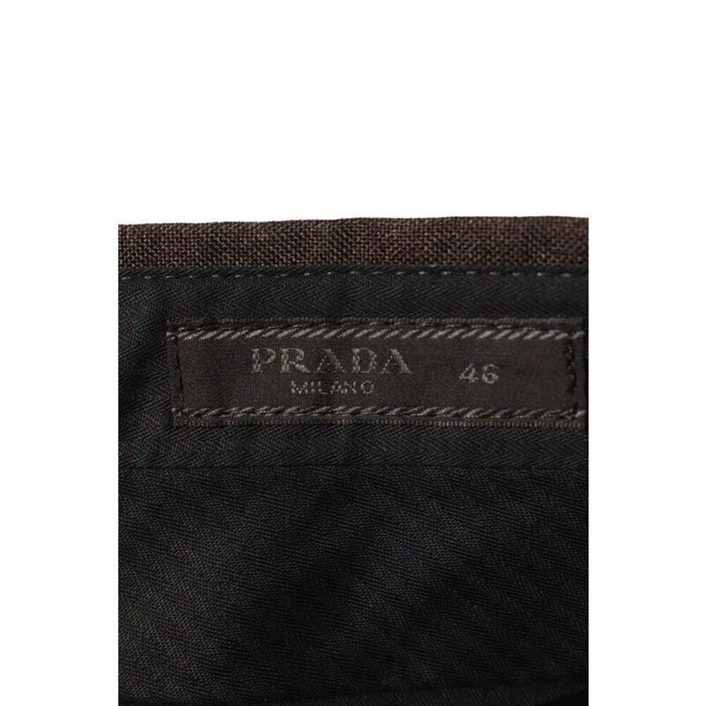 Prada Upo141 Triangle Patch Slacks Long Pants Men… - image 3